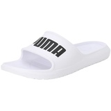 Puma v2 Slide Sandal White Black 48 5 EU