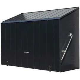 Trimetals Sesame Fahrradbox Metall Dunkelgrau 76x185x139 cm