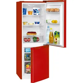 Bomann KG 320.2 Kühl-Gefrierkombination (175 l, 1430 mm hoch, Rot)