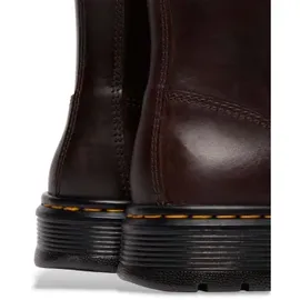 Dr. Martens Dr Martens für Herren. 41681200 Brookline Chukka Dunkelbraune Lederstiefeletten (40), Wohnung, Schnürsenkel, Lässig