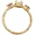 haze & glory Haze&Glory Ring gold & violettblau / transparent 58