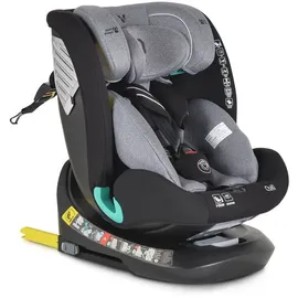 Cangaroo i-Size Kindersitz Quill (40-150cm) Gruppe 0/1/2/3, Isofix, 360° drehbar grau