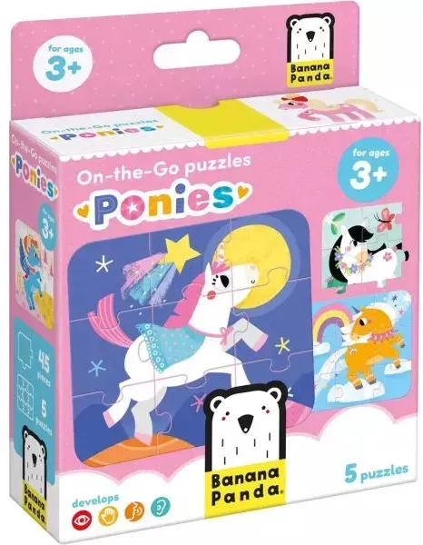 Banana Panda: Reisepuzzle – Ponys
