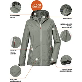 KILLTEC Regenjacken Damen Grün 46
