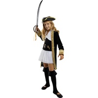 Funidelia | Piratin Kostüm deluxe - Kolonial Kollektion für Mädchen Größe 3-4 Jahre Korsar, Seeräuber - Farben: Bunt, Zubehör für Kostüm - Lustige Kostüme für deine Partys