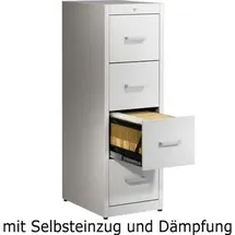 Mauser client entry Hängeregistraturschrank 43,4 x 60,0 x 135,0 cm grau