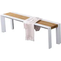 Garden Pleasure Sitzbank VENICE 305473 braun Metall 180,0 cm