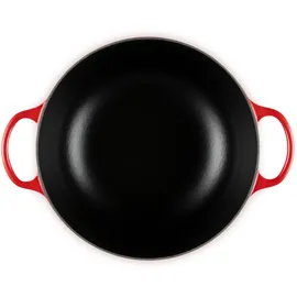 Le Creuset Signature La Marmite Bräter 26 cm kirschrot