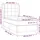 vidaXL Boxspringbett 100 x 200 cm Schwarz