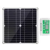 20-watt-solarpanel-set, 12-volt-monokristalliner Laderegler, 100-a-pwm-batterieklemmen, 22 % Hohe Effizienz Für Netzunabhängige Systeme Für Wohnmobile Und Bootsanhänger