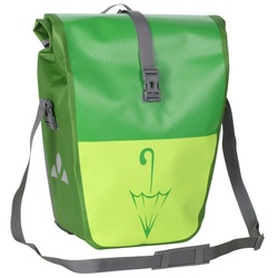 VAUDE Fahrradtasche Aqua Back Color mit Schirmlogo Hinterradtasche Gepäckträgertasche grün