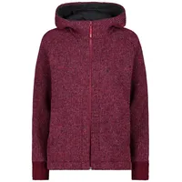 CMP WOMAN JACKET FIX HOOD cherry mel. (B867) 44