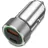 PEDEA KFZ-Schnellladegerät 20W 12-24V USB-C/USB-A Silber