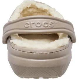 Crocs Classic Lined Holzschuhe Mushroom / Bone 42-43