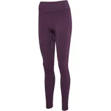 hummel Mt Define Scrunch Leggings Hmlmt Yoga Damen in Plum Perfect XS