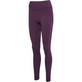 hummel Mt Define Scrunch Leggings Hmlmt Yoga Damen in Plum Perfect XS