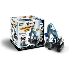 REVELL Engineers Adventskalender Hydraulischer Bagger 2021 01054