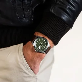 Hamilton Khaki Aviation Pilot Automatik Leder 42,0 mm H64635560
