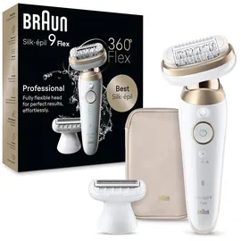 Braun Silk-épil 9 Flex SES9-011 3D Wet & Dry weiß/gold