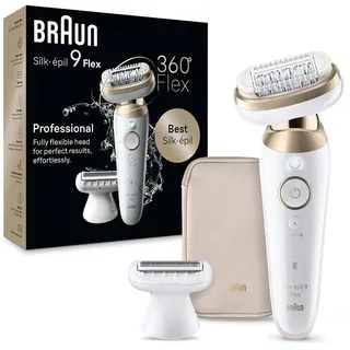 Braun Silk-épil 9 Flex SES9-011 3D Wet & Dry weiß/gold
