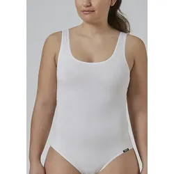 Body SKINY "Cotton Bodies", Damen, Gr. 38, N-Gr, weiß, Obermaterial: 95% Baumwolle, 5% Elasthan, unifarben, Basic, Bodies