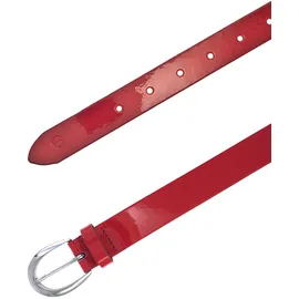 TAMARIS Damengürtel Leder rot 75