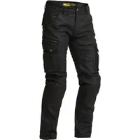 Lindstrands Luvos Cargo Motorrad Textilhose, schwarz, 48 für Männer