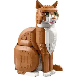LEGO Ideas Orangefarbene Katze 21376