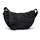 GOT BAG Wavy Puffer Moon Bag Small Schwarz