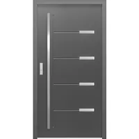 Sicherheits-Haustür Thermospace Oslo Prime RC2 Komfort Anthrazit 100 x 210 cm L