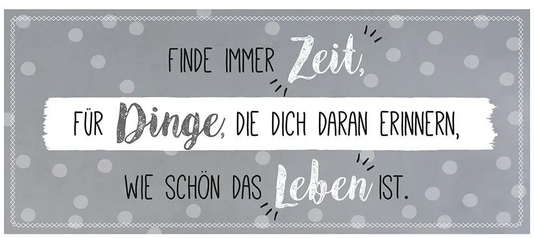 Deko Schild Weisheit Variante 1