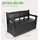 BestLivings Truhenbank 130 x 60 x 85 cm Schwarz