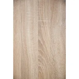 Respekta Winkelküche Merle L-Form 280 x 172 cm E-Geräte Edelstahlkochfeld weiß/eiche sägerau nachbildung