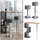 Vicco Bartisch Vincent 120 x 60 x 105 cm Anthrazit/Gold