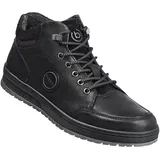 Bugatti Lederstiefelette Herren Schwarz 40