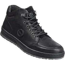 Bugatti Lederstiefelette Herren Schwarz 40