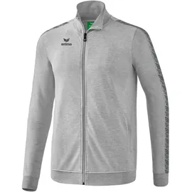 Erima Essential Team Tracktop Hellgrau Melange/Slate Grey 152