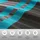 OTTO home Philine Gestreift Blau/Türkis 135 x 200 cm + 40 x 80 cm