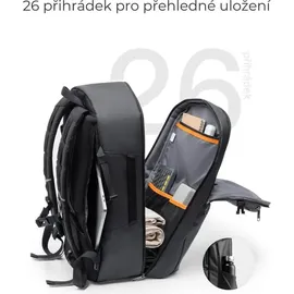 Inateck Notebook-Rucksack 13,3" BP03010 black 40L - Schwarz