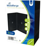 MediaRange DVD-Hüllen für 2 Disc 5er-Pack (BOX30-2)