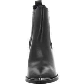 TAMARIS Damen Chelsea mit Blockabsatz Leder, schwarz, 37 EU