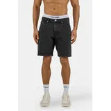 Pegador Jeansshorts "Bostic Jeans Shorts", Herren, Gr. 29, N-Gr, washed schwarz, Denim/Jeans, Obermaterial: 100% Baumwolle, regular fit ca. Mitte Oberschenkel, Jeans Jeansshorts, Baumwolle, regular fit