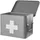 BUTLERS Medikamentenbox 23 x 17 x 16 cm 1-tlg. Grau