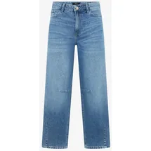 Zero Damen Modern fit Jeans mit Waschung 40, Middle Blue Denim - 40W