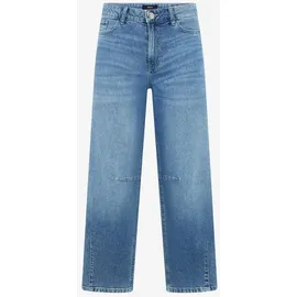 Zero Damen Modern fit Jeans mit Waschung 40, Middle Blue Denim - 40W