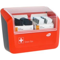 WERO Smart Box Pflasterspender + BlackPower Pflaster & Fingerpflaster