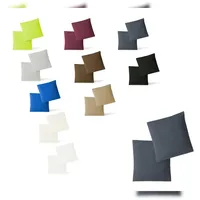 EXKLUSIV HEIMTEXTIL Jersey Kissenbezug 2er Set 80 x 80