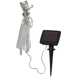 Star Trading LED Solar Lichterkette 180 cm Acryl Transparent