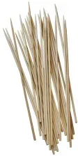 Papstar Pure Schaschlikspieße Holz 16619 , 1 Packung = 500 Stück, 30 cm, Ø 3 mm