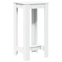vidaXL Bartisch 51 x 50 x 103,5 cm Weiß